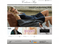 cashmere-shop.com Webseite Vorschau