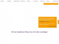 wingtsunschulen.ch Webseite Vorschau