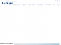 atradi.com Webseite Vorschau
