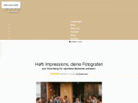 hefti-impressions.at Webseite Vorschau