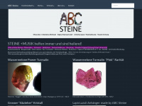 abcsteine.com Webseite Vorschau