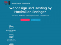 webdesign-hosting.eu Webseite Vorschau