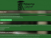grube-malapertus.de Webseite Vorschau