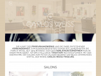 carlosweiss.de Webseite Vorschau