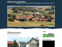 koenigswald.de Webseite Vorschau