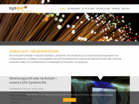 synova-lichttechnik.de Webseite Vorschau