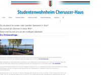 cheruscerhaus-kiel.de Webseite Vorschau