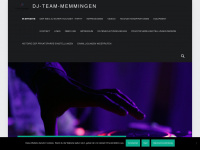 dj-team-memmingen.de Webseite Vorschau