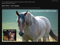 mein-pferd-mein-spiegel.ch Webseite Vorschau