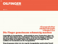 oilfinger.org Webseite Vorschau