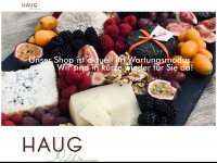 haug-delikatessen.at Webseite Vorschau