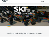 kabelkonfektion-saatzer.com Webseite Vorschau