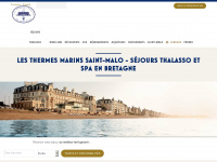 thalasso-saintmalo.com Webseite Vorschau