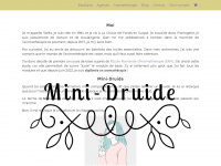 minidruide.ch Webseite Vorschau
