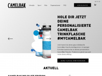 mycamelbak.ch Webseite Vorschau