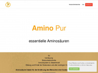 amino-pur.com Webseite Vorschau