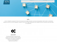 rim-management.at Webseite Vorschau