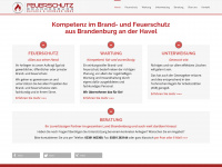 feuerschutz-brandenburg.de Webseite Vorschau