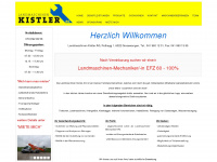 landmaschinen-kistlerag.ch Webseite Vorschau
