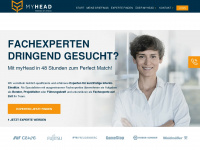 myhead.com Webseite Vorschau