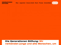 generationenstiftung.com Webseite Vorschau