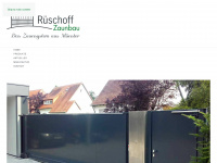 rueschoff-zaunbau.de Webseite Vorschau