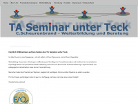 ta-seminar-unter-teck.de Webseite Vorschau