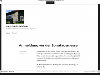 haussanktmichael.wordpress.com Webseite Vorschau