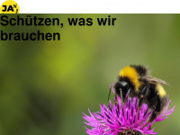 biodiversitaetsinitiative.ch Webseite Vorschau