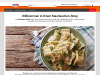 maultaschen-shop.com Webseite Vorschau