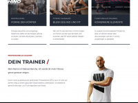 rhino-gym.ch Webseite Vorschau