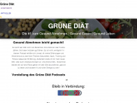 grüne-diät.de Webseite Vorschau