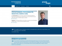 psychotherapie-flachgau.at Webseite Vorschau
