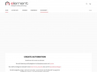 e-lement.shop Webseite Vorschau