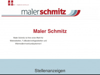 maler-schmitz.com Webseite Vorschau