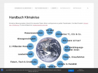handbuch-klimakrise.de Webseite Vorschau