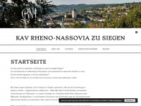 rheno-nassovia.de Webseite Vorschau