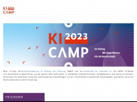 kicamp.org Webseite Vorschau