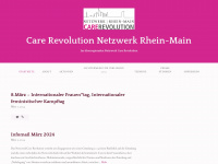 carerevolution-rhein-main.org Webseite Vorschau