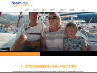 flottillen-kroatien.de Webseite Vorschau