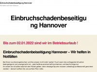 tischlernotdienst-hannover.de Webseite Vorschau