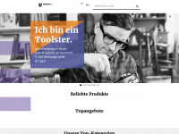 toolster.ch Webseite Vorschau