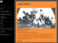 lordsfamily.de Webseite Vorschau