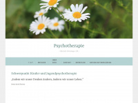 psychotherapie-gruessinger.com Webseite Vorschau