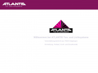 veranstaltungstechnik-atlantis.de Webseite Vorschau