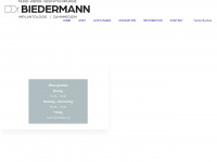 implantat-biedermann.at Webseite Vorschau
