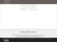 almahekwerken.nl Webseite Vorschau