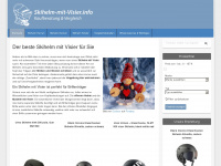 skihelm-mit-visier.info Webseite Vorschau