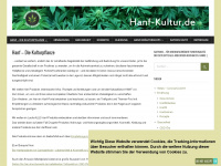hanf-kultur.de Webseite Vorschau