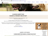 hundekompetenz.at Webseite Vorschau